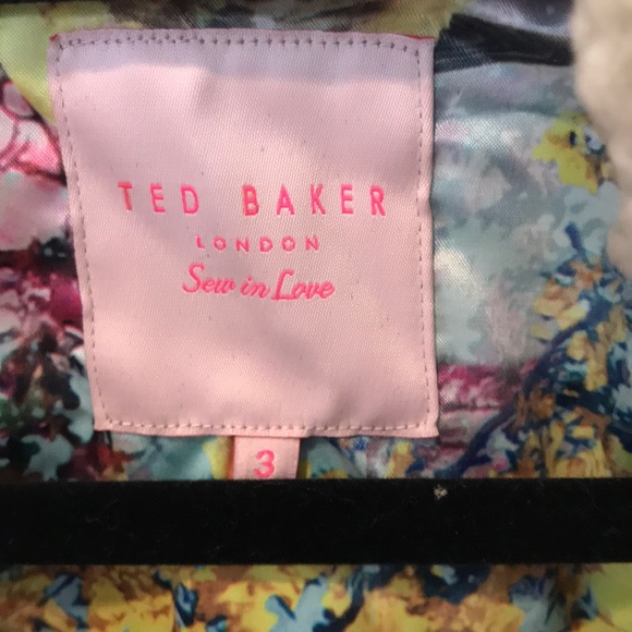 Ted Baker Aviator Jacket with Shearling - Picture 2 of 3
